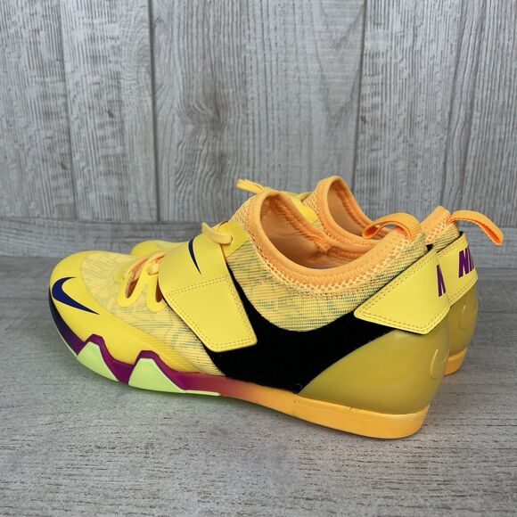 Nike Pole Vault PV Elite Men’s 9 Citron Pulse Volt Ice Track Spikes FZ9649-800 main image 4